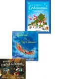 Pachet Mos Craciun si magia sarbatorilor (3 carti): 1. Ajutorul lui Mos Craciun; 2. Cum sarbatorim Craciunul; 3. Primul Craciun al Mosului - Laura Fru
