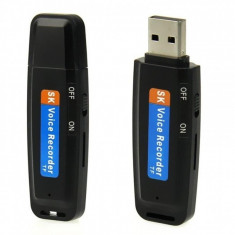 Stick USB iUni MTK99, Reportofon Integrat, Inregistrare Audio, Black foto