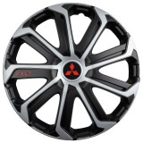 Cumpara ieftin Set 4 Capace Roti Evo Gri-Negru R14, Pentru MITSUBISHI, Autohelix MSA