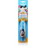 Disney Mickey&amp;Friends mr.White baterie pentru perie de dinti ultra moale pentru copii 3+ 1 buc