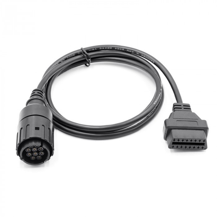 Cablu Adaptor Moto Techstar&reg;, BMW, ICOM-D, 10 Pin la OBD2 16 Pin