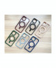 Husa Clear Magnetic Case Apple iPhone 13 Pro Verde