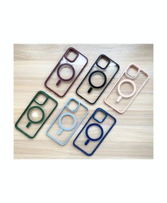 Husa Clear Magnetic Case Apple iPhone 14 Pro Max Visiniu