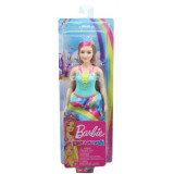 Barbie Papusa Printesa Dreamtopia Cu Coronita Albastra, Mattel