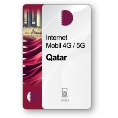 eSIM Internet Qatar, valabil 7 zile, trafic 1 GB, Premium