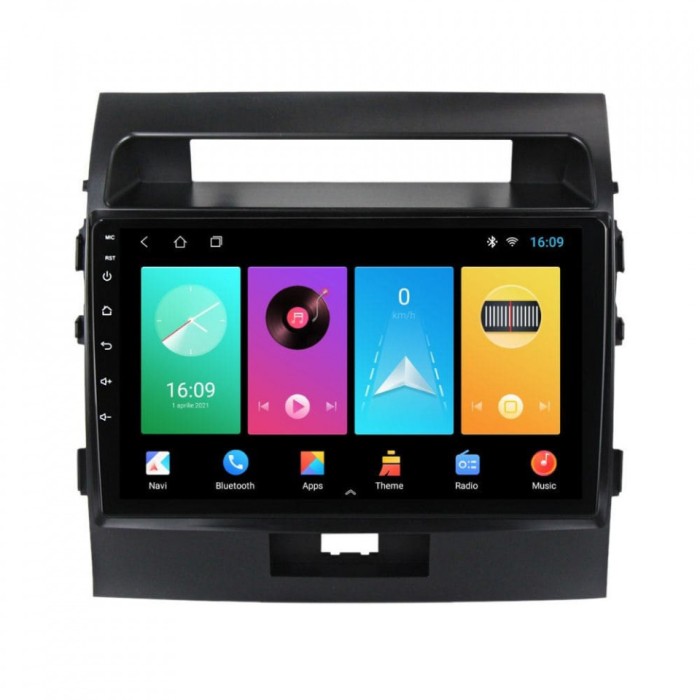 Navigatie dedicata cu Android Toyota Land Cruiser J200 2008 - 2015, 1GB RAM,