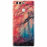 Husa silicon pentru Huawei P9, Morning Fog Inest Nature