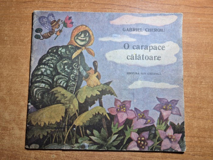 carte pentru copii - o carapace umblatoare - din anul 1989