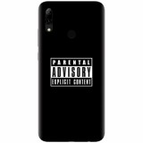 Husa silicon pentru Huawei P Smart 2019, Parental Advisory