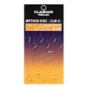 Carlige Legate Feeder cu Spin CLAUMAR Method Rigs, Carlig CLM-5, Nr.8, 7cm, Fir Textil, 0.14mm, 6buc/pac