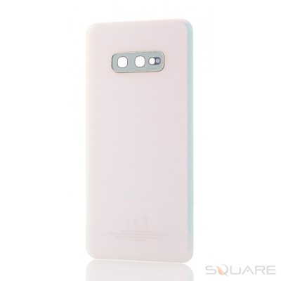 Capac Baterie Samsung S10e, G970F, Prism White SWAP Grad B foto