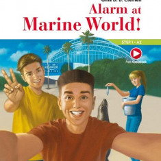 Alarm at Marine World! + Audio + App (A2) - Paperback - Gina D.B. Clemen - Black Cat Cideb