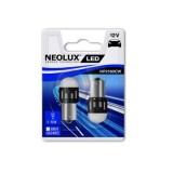 Set 2 buc Bec Led 12V 1.2W Ba15S Blister Neolux