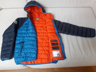 Geaca copii Jack WOLFSKIN Zenon glacier blue 152EU foto