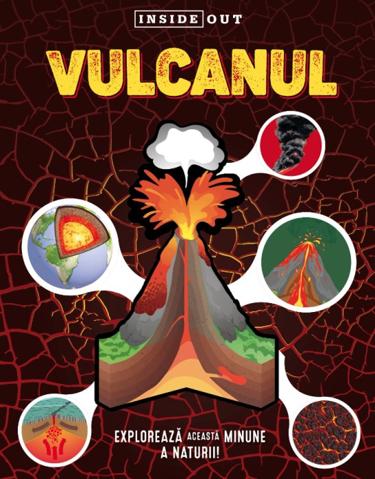 Vulcanul Model 3D, - Editura Kreativ