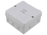 Cutie de conexiuni IP55 98x98x55mm gri