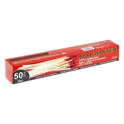 Chibrituri BBQ Master, set de 50, lungime 28 cm foto
