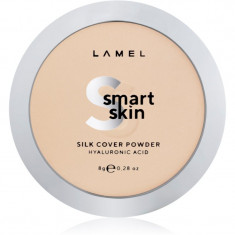 LAMEL Smart Skin pudra compacta culoare 401 Porcelain 8 g