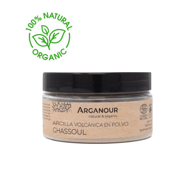 Masca BIO cu argila vulcanica 100% naturala Arganour Ghassoul Clay Face Mask Powder foto