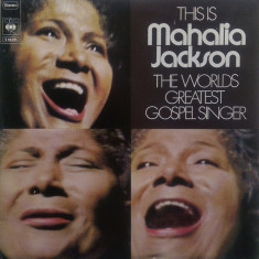 VINIL 2XLP Mahalia Jackson ‎– This Is Mahalia Jackson The World's (VG++ )