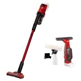 Einhell TE-SV 18 Li + BRILLIANTO PXC - Aspirator fara acumulatori si incarcator Li-Ion 18 V - Ah 100 mbar + Aspirator pentru geamuri 280 mm 0.1 l acce