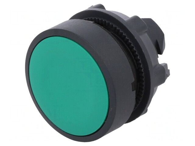 Comutator Apăsare Verde 22mm