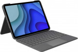 Logitech Folio Touch Husa cu Tastatura, Trackpad si Smart Connector pentru iPad Pro (Generatia 1 si 2) 11 inch (versiunea Italiana) - Culoare Grafit -