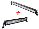 Pachet Proiectoare LED Off-Road 120W + 180W Puternice Tractor Auto SUV 4x4