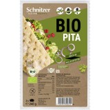 Pita fara gluten Schnitzer, 2 bucati, Bio, 240g - Textura pufoasa