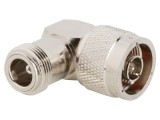 Adaptor N tată-N mamă cu izolaţie PTFE 50&Omega; aluminiu 11GHz