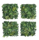 Set 4 panouri plante artificiale 50x50 cm