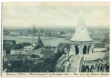 AD 1033 C. P. VECHE -BUDAPEST -VIEW FROM THE FISHERS&#039; BASTION -UNGARIA, Necirculata, Polonia, Printata