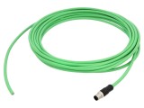 Cablu ecranat M12 4 pini drept pentru senzori și automatizări BINDER 77 4529 0000 50704-1000