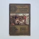 Calendar vechi: Tolnai: A vil&aacute;gh&aacute;boru napt&aacute;ra az 1916 / Calendarul Marelui Razboi pe anul 1916, Budapesta