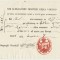 Valahia 1841 inam litere chirilice sigiliul voievod Al. D. Ghika curier 6 cai la Giurgiu semnat Secretarul statului C-tin Cantacuzino, viitor caimacam
