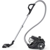 Aspirator fara sac Rowenta Silence Force Cyclonic Effitech&reg; RO7935EA, 500 W, recipient pentru praf 2.5 L, 3 niveluri de filtrare, negru
