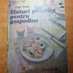 carte de bucate - sfaturi practice pentru gospodine - din anul 1987