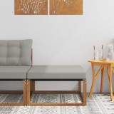 vidaXL Taburet pentru exterior Lemn Solid de Acacia natural 900630