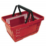 Coș cu rafturi Shopper, 20 litri, roșu, cumpărături, Strend Pro