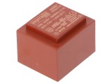 Transformator &icirc;ncapsulat 1,5VA 230VAC 12V 125mA pentru PCB