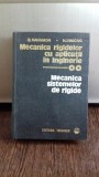 MECANICA RIGIDELOR CU APLICATII IN INGINERIE - D. MANGERON VOL.2