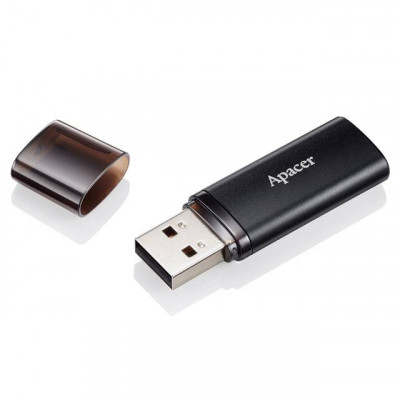 Memorie flash USB 2.0 64GB Apacer AH23B negru foto