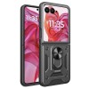Husa pentru Motorola Razr 50 Ultra - Techsuit CamShield Series - Black