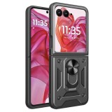 Husa pentru Motorola Razr 50 Ultra - Techsuit CamShield Series - Black