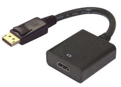 Adaptor DP-HDMI t-m unidirectional 1.2 20cm 4k 30Hz foto