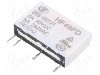 Releu miniaturale, 5V DC, 5A, serie HONGFA RELAY - HF49FD/005-1H12T