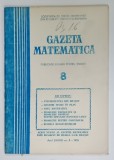 GAZETA MATEMATICA , PUBLICATIE LUNARA PENTRU TINERET , NR. 8 , 1978
