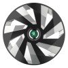 Set 4 Capace Roti pentru Skoda Nou Verde, model Vector Mix, R15, SKODA