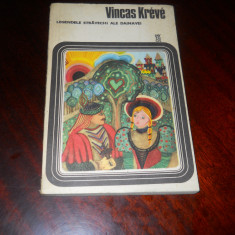 Vincas Kreve - Legende stravechi ale Dainavei - colectia Mithos - 1981