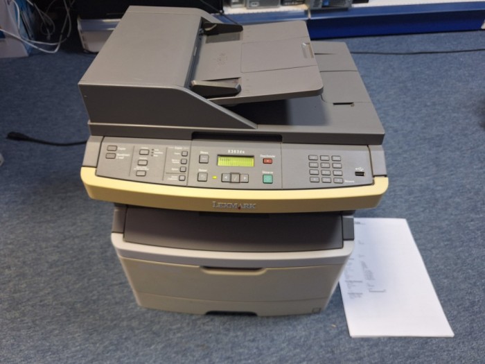Multifunctionala laser monocrom Lexmark X363dn, A4, duplex, retea